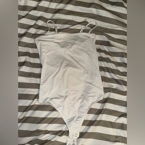 White Express Body Contour Bodysuit